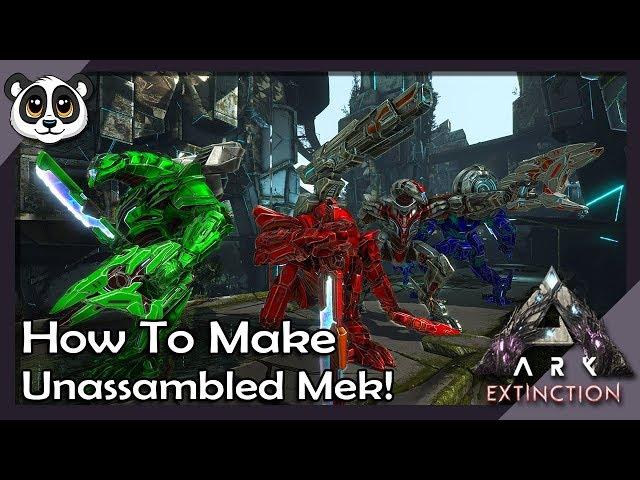 How To Make Unassembled Mek | ARK: Extinction