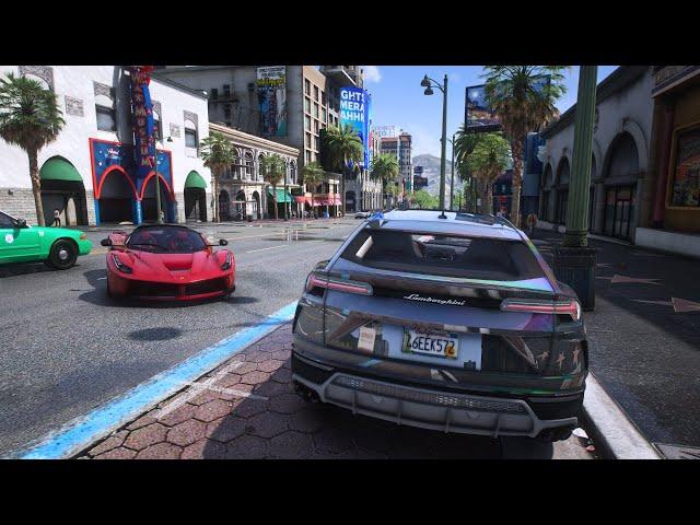 GTA 5 Realism Level Graphics GTA 5 Mod And Realistic Vegetation Gameplay On RTX3090 4K60FPS