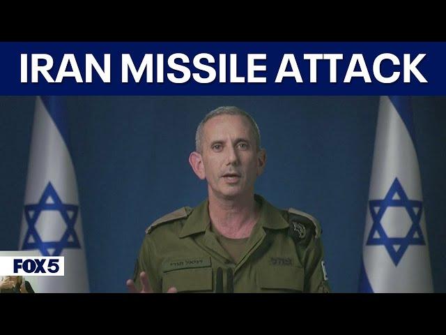 Israeli officials address missile attack by Iran