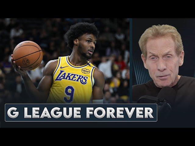 Skip Reacts to Bronny's Time With Lakers and G League