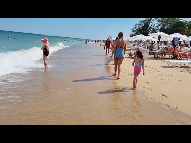 Golden Sands Bulgaria Beach Walk  Beach Walking Tour ️ 