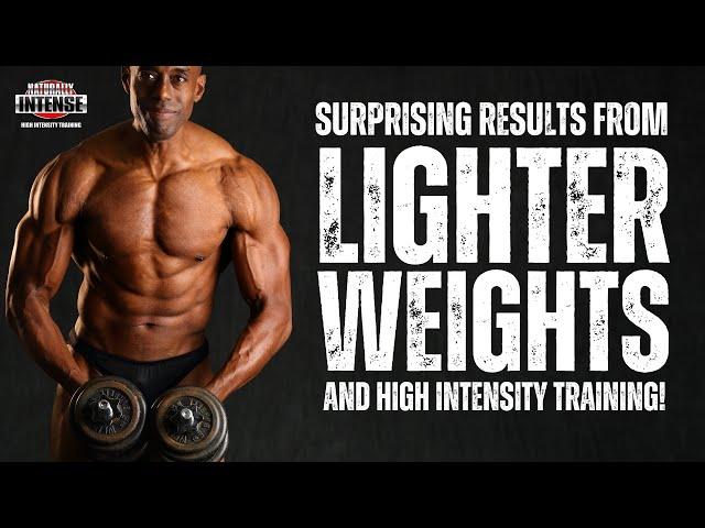 Light Weights & High Intensity Training: Surprising Results with Minimal Equipment!