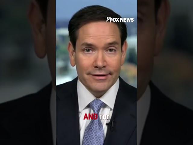 Rubio: Iran made a HUGE mistake #trump #iran #shorts #foxnews #news