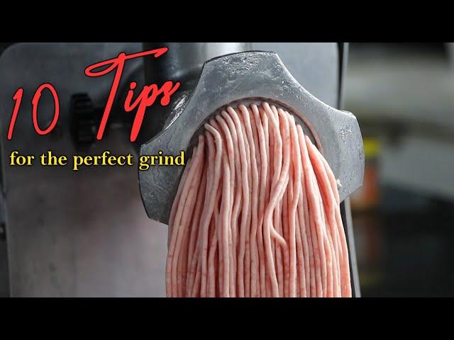 10 tips to grinding your sausage meat perfectly