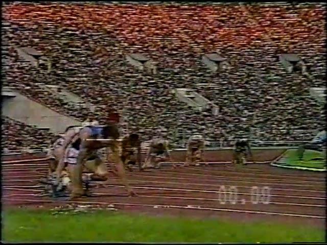 Moscow Olympics 200m Final