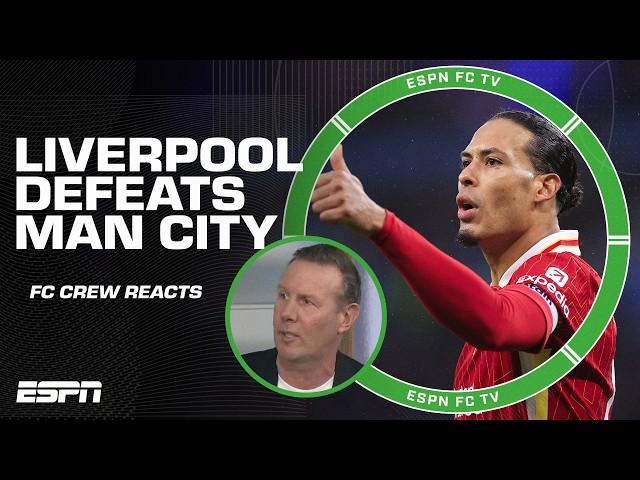 Craig Burley says Liverpool 'TOYED' with Manchester City today  | ESPN FC