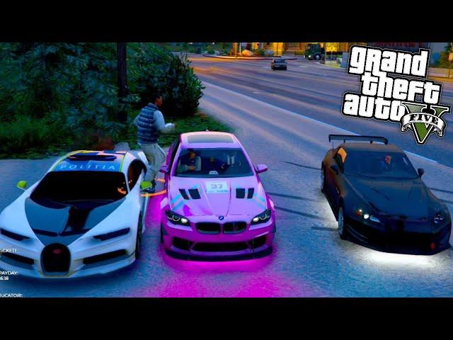 BMW VS BUGATTI DE POLITIE, URMARIRE GREA! • FIVEM EP.1