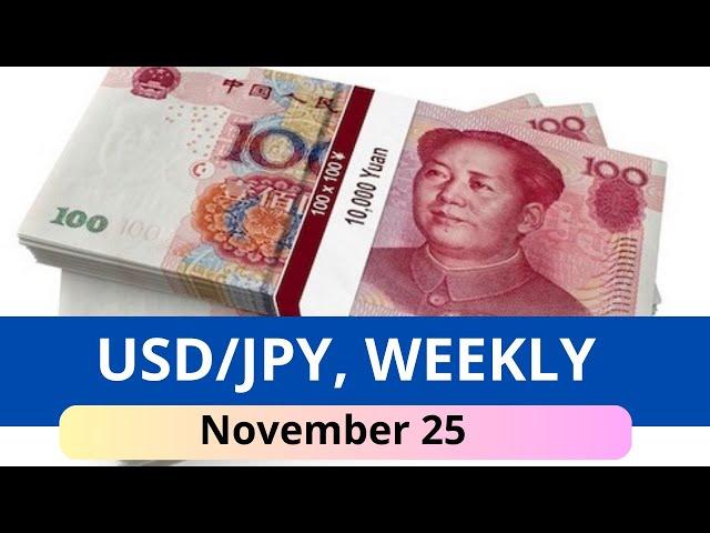 USD JPY Weekly Forecast for November 25, 2024