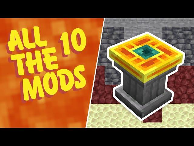 All The Mods 10 EP7 Ultimate Mining Dimension & Super Fast Quarry