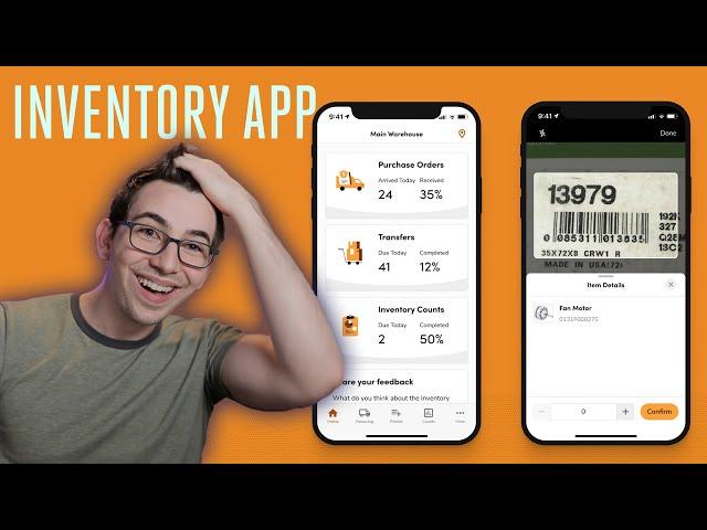 New Inventory App With BARCODE SCANNING Is Here!