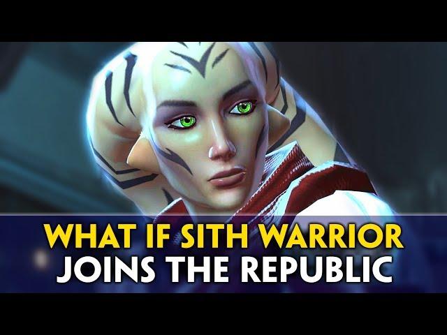 What if The Sith Warrior [Empire Character] Joins the Republic in SWTOR, Jedi Under Siege