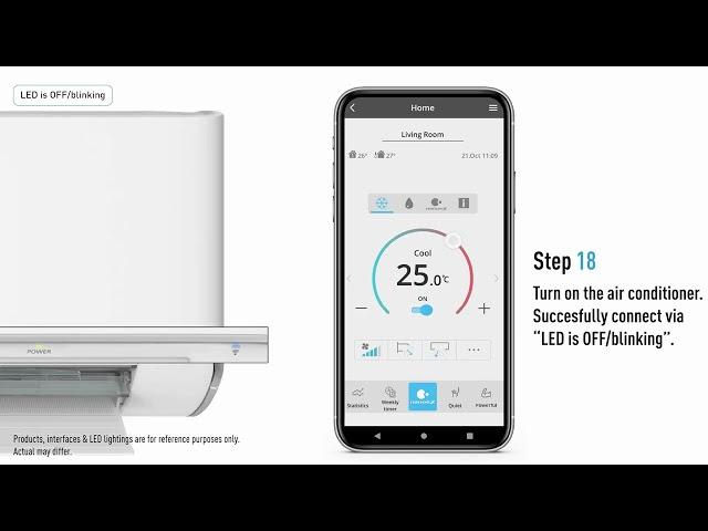 EN – Panasonic Comfort Cloud App - Set-up for Domestic air-to-air heat pump with built-in WiFi