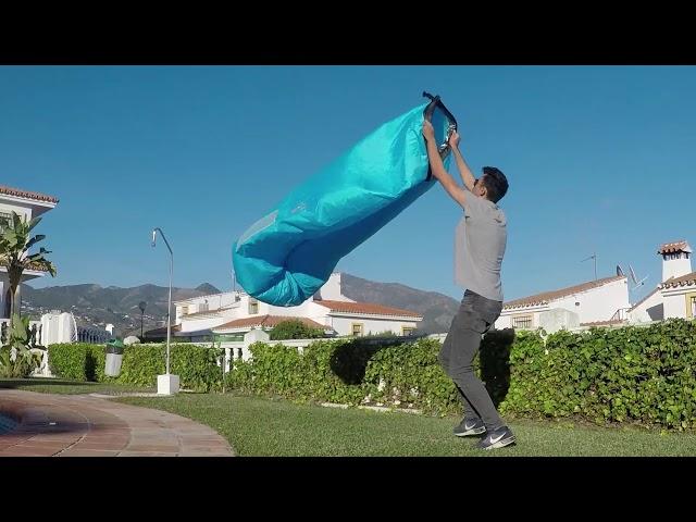 Wekapo air lounger- how to inflate easily