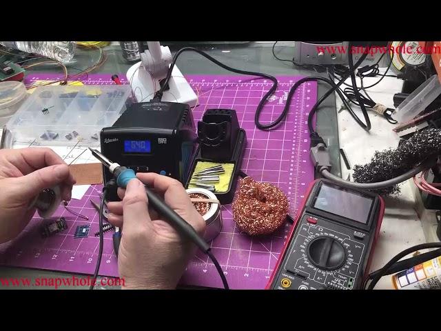 Harbor Freight SCHNEIDER 80 watt soldering station Overview/Review