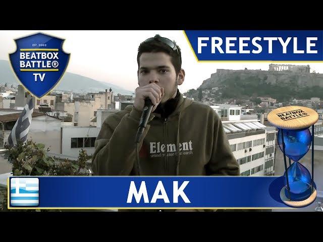 Mak from Greece - Freestyle - Beatbox Battle TV