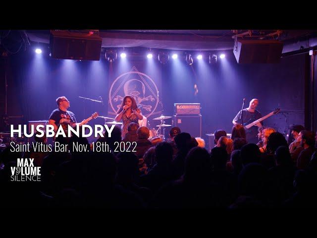 HUSBANDRY live at Saint Vitus Bar, Nov. 18th, 2022 (FULL SET)