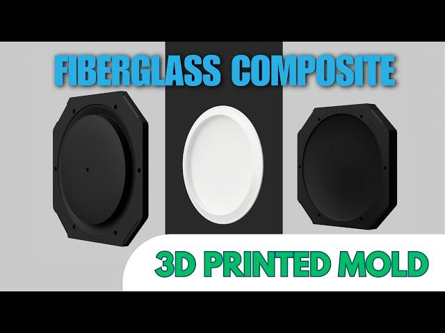 Polyurethane Frisbee from 3D Printed Mold| Fiber Injection Process