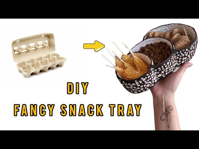 DIY fancy snack with paper mache | مزه خوری با خمیر پاپیه ماشه