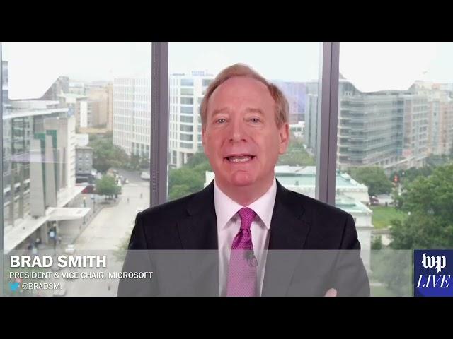 Brad Smith on Microsoft’s role in the war in Ukraine