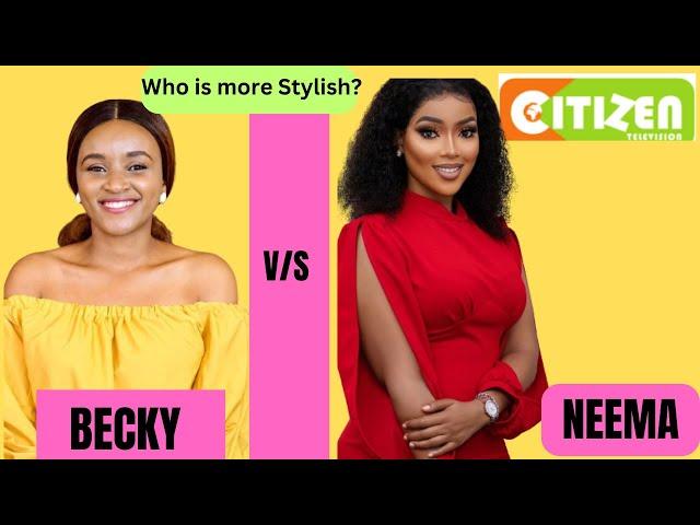 NEEMA V/S BECKY || Citizen T.V Actors || Who is more stylish #Neematoday