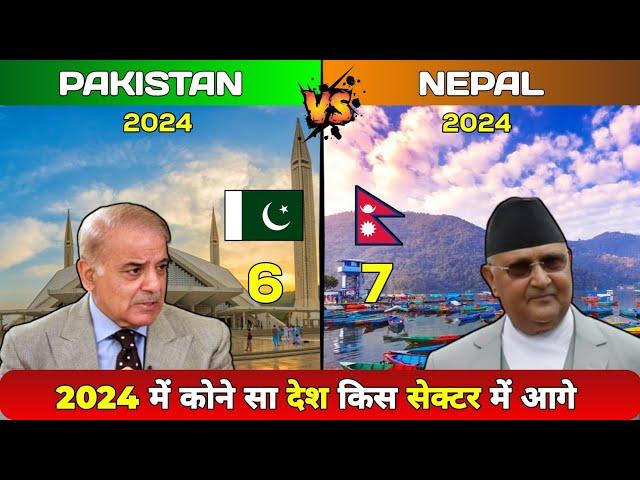 Pakistan  Vs Nepal  Country Comparison video 2024 || Country Comparison By Gk facts 4u