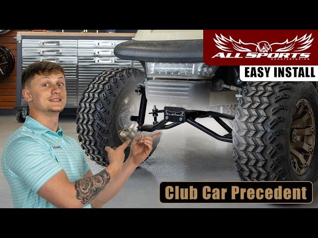 All Sports Lift Kit Install! EASY! (Club Car Precedent)