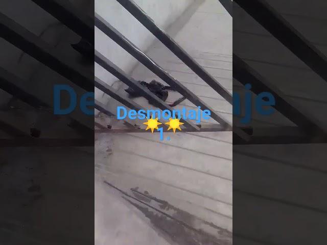 Restauración de rejas metálicas....soldadura y pintura.
