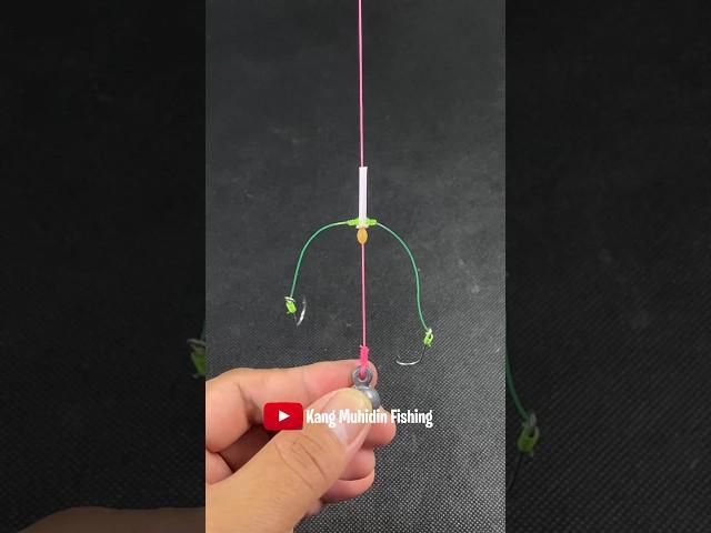 The Secret Of Fisherman Fishing Knot Skills How to RIG Fishing Using Tackle #fishing #rigfishing
