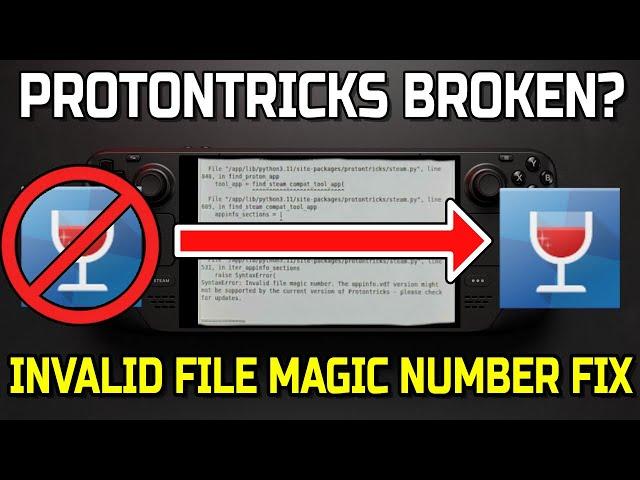 Steam Deck: ProtonTricks Broken?  FIX IT FAST