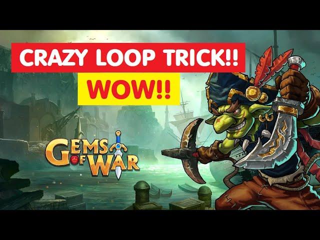 Gems of War Invasion AMAZING TOWER TRICK! Best team guide and strategy?
