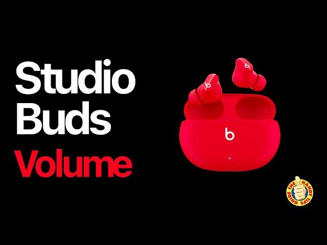 Beats Studio Buds - Volume - How to Tips & Tricks