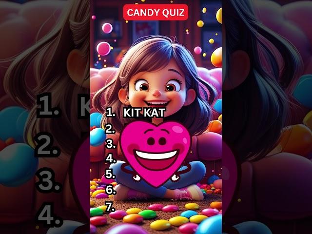 Ultimate Candy Quiz Challenge!  #shorts #quiz #trivia  #quiztime