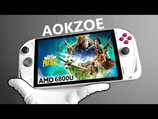 The "Hardcore" Gaming Handheld - $1250 AOKZOE Unboxing + Gameplay (AMD Ryzen 7 6800U)