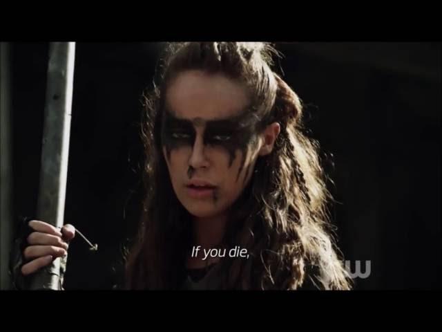 the 100 Lexa - rise by katy perry