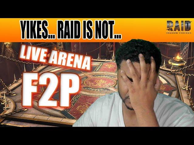 A NEW LOW IN RAID! LIVE ARENA! Raid: Shadow Legends