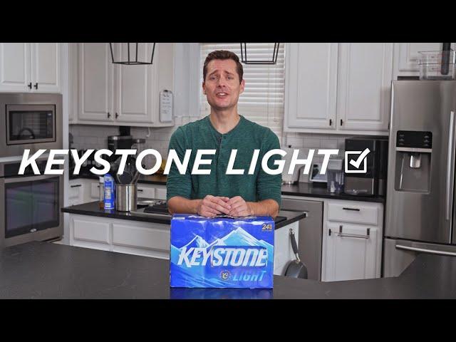 Keystone Light Review: As Smooth As The Floor Of A Frat House...