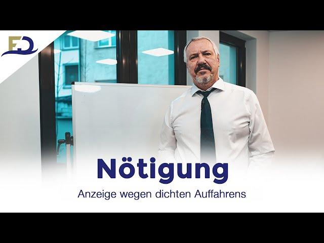 Vorwurf: Drängeln auf der Autobahn – so sollten Sie reagieren (Verhaltenstipps vom Fachanwalt)