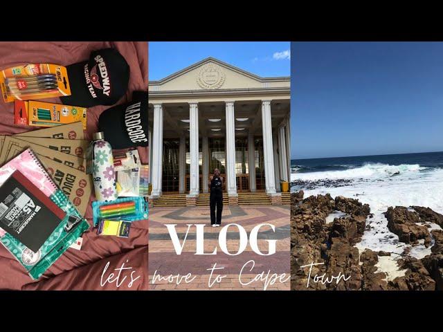 Vlog : Let’s move to Cape Town for University! (UWC) Pt.1 || South African YouTuber 