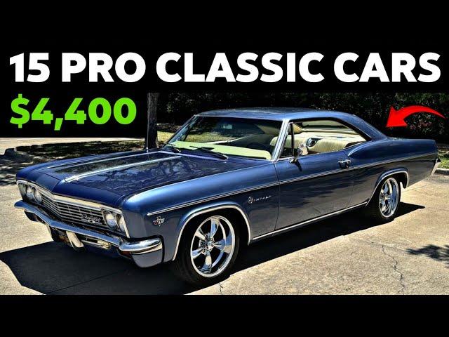 Find Unique Discount Prices Here: 15 Classic Cars For Sale Under $10,000