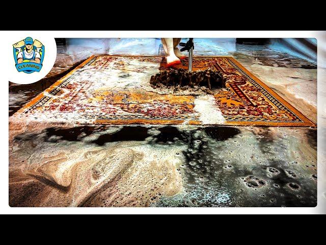 carpet cleaning videos | cleaning rugs satisfying compilation #01