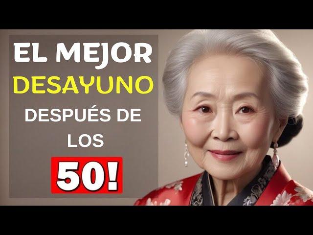 "¡Tienes que DESAYUNAR después de los 50! Top 4 productos"