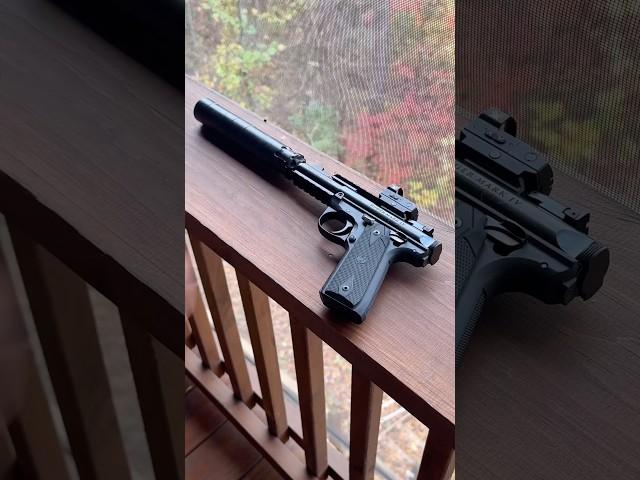 Ruger Mark Four suppressed with vortex venom = lots of fun! #shorts #short #ruger #airsoft #pewpew