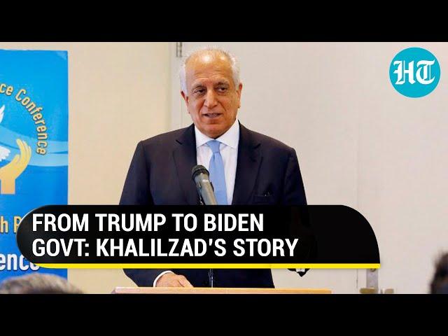 Man behind US-Taliban deal quits: Watch what Zalmay Khalilzad said as Doha pact bombs | Afghanistan