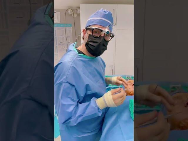 Dr. Rahban Performs a Rhinoplasty in the OR [Graphic]