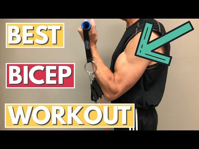 Best Bicep Workout at Home or Traveling, No Weights, Including Wrist Strengthening