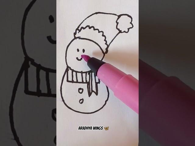 Cute snowman