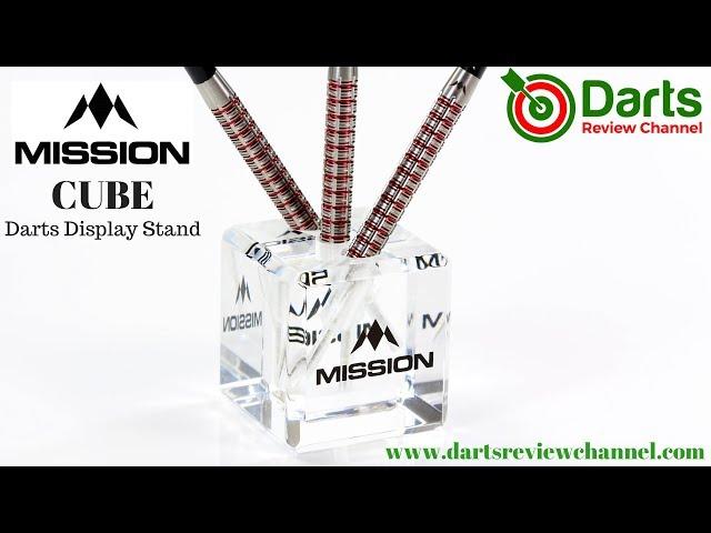 Mission Darts Cube Acrylic Darts Display Stand