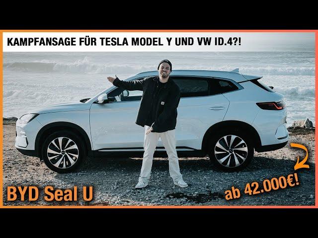 BYD Seal U im Test (2025) Kampfansage für Tesla Model Y und VW ID.4?! Fahrbericht | Review | Preis