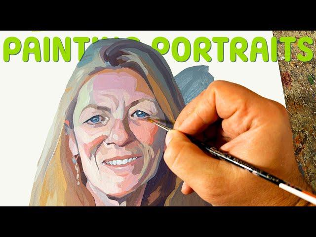 Painting a Portrait for Sierra Club