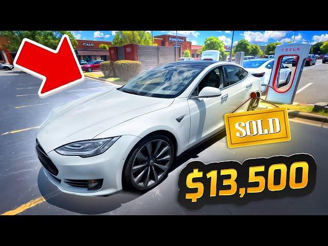 Flipping a $7,000 Tesla! [FINALE]